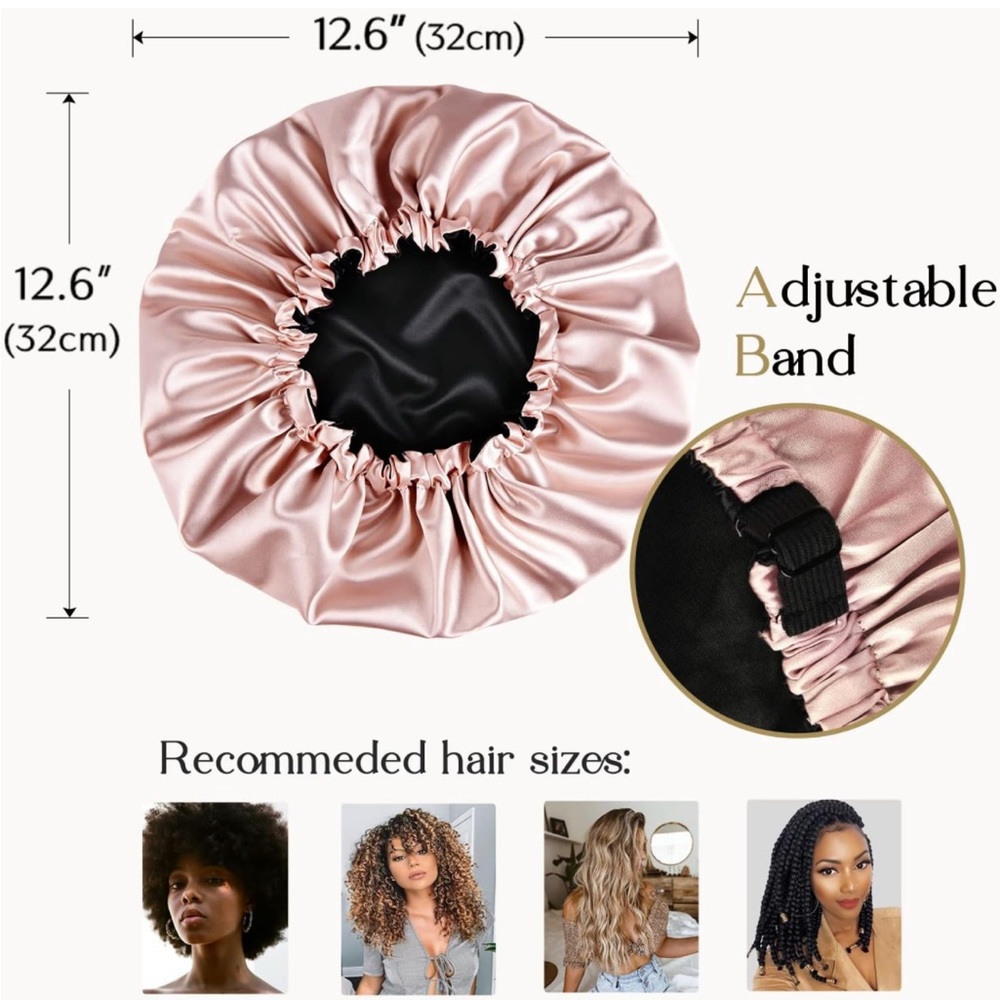 SOLD ‼️ Yanibest | satin bonnet with matching scrunchie - Picture 5 of 5